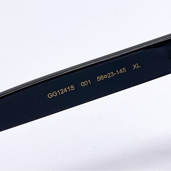 NEW GUCCI GG1241S 001 SQUARE OVERSIZED WOMEN SUNGLASSES GUCCI GG1241S - Picture 11 of 14